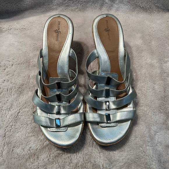 jaclyn smith wedges size 8.5 - Picture 2 of 6